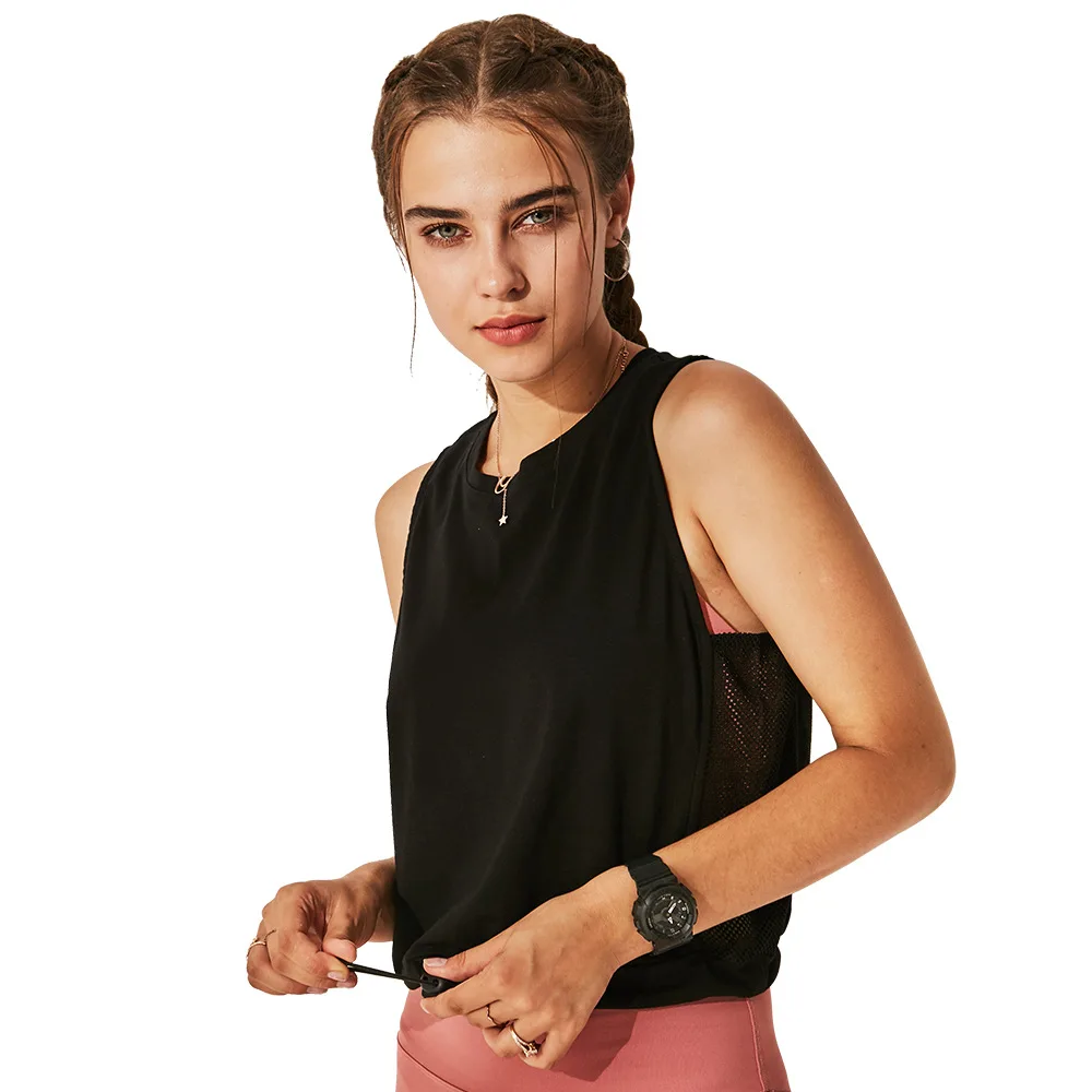 R&W Open Back Sleeveless Women Loose Tshirt Hollow Vest Running Outdoor Yoga Breathable Summer Thin Quick Dry Female Dancing
R&W Open Back Sleeveless Women Loose Tshirt Hollow Vest Running Outdoor Yoga Breathable Summer Thin Quick Dry Female Dancing