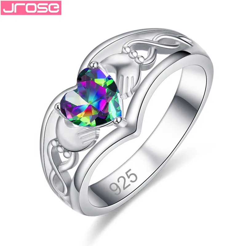 JROSE Love Silver Jewelry For Women Wedding Engagement Fashion Rings Cubic Zirconia anillos plata 925 para mujer Size 6 7 8 9
JROSE Love Silver Jewelry For Women Wedding Engagement Fashion Rings Cubic Zirconia anillos plata 925 para mujer Size 6 7 8 9