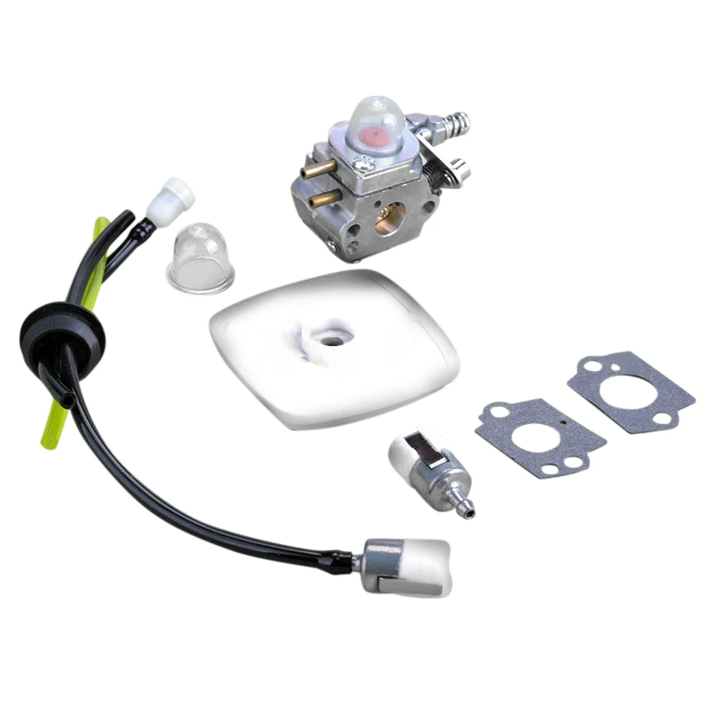 9 шт. карбюратор для типа C1U-K52 GT2000 GT2100 SHC1700 SRM2100 PAS2000 набор карбюратора топливный фильтр прокладка топливная Линия Комплект свечей зажигания
9 шт. карбюратор для типа C1U-K52 GT2000 GT2100 SHC1700 SRM2100 PAS2000 набор карбюратора топливный фильтр прокладка топливная Линия Комплект свечей зажигания