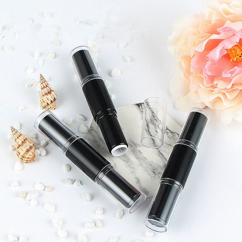 12.1mm Double Head Black Lipstick Tube DIY Lip Rouge Pipe Shell Cosmetic Lip Balm Container Makeup Package Bottle 20pcs/lot
12.1mm Double Head Black Lipstick Tube DIY Lip Rouge Pipe Shell Cosmetic Lip Balm Container Makeup Package Bottle 20pcs/lot