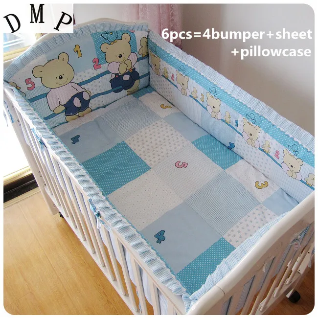 Promotion! 6pcs Baby bedding set kit crib set baby newborn crib bedding,include (bumpers+sheet+pillow cover)
Promotion! 6pcs Baby bedding set kit crib set baby newborn crib bedding,include (bumpers+sheet+pillow cover)