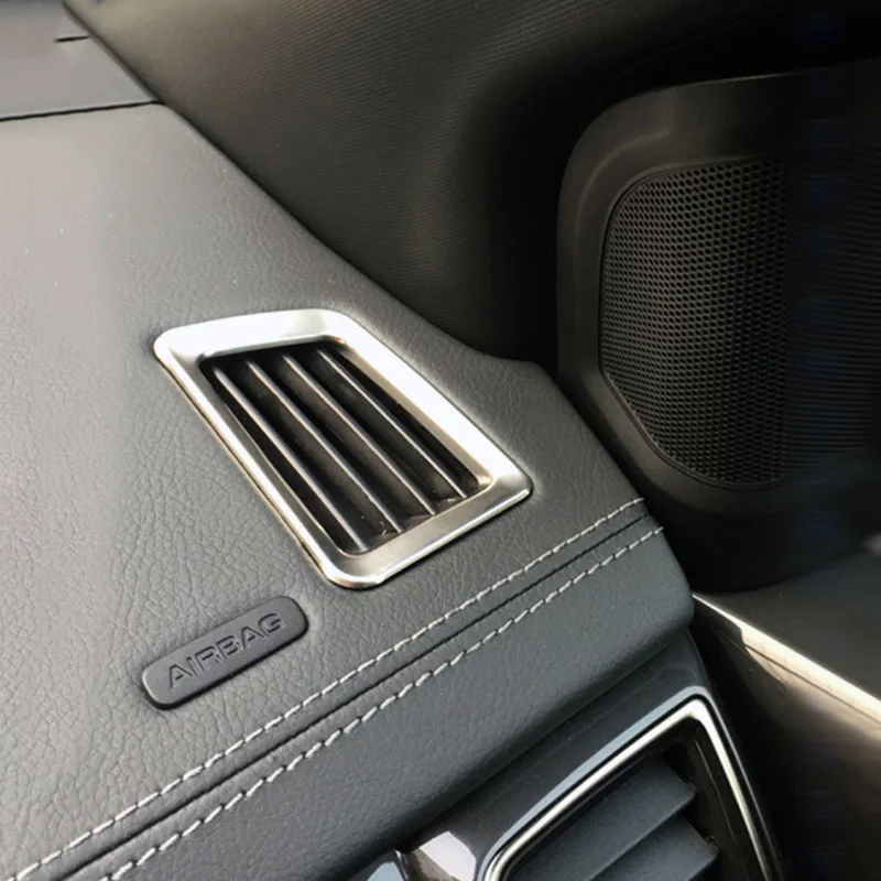 Stainless Steel For Ford Ranger 2016 2017 Inside Interior Air-Condition AC Vent Outlet Cover Trim Accessories 2pcs
Stainless Steel For Ford Ranger 2016 2017 Inside Interior Air-Condition AC Vent Outlet Cover Trim Accessories 2pcs