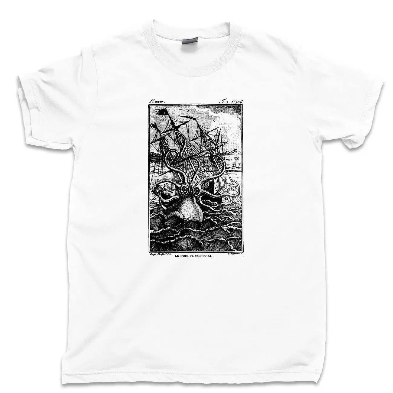 Kraken Giant Octopus футболка пират Фантом призрак корабль Дэви Джонс кораблекрушение
