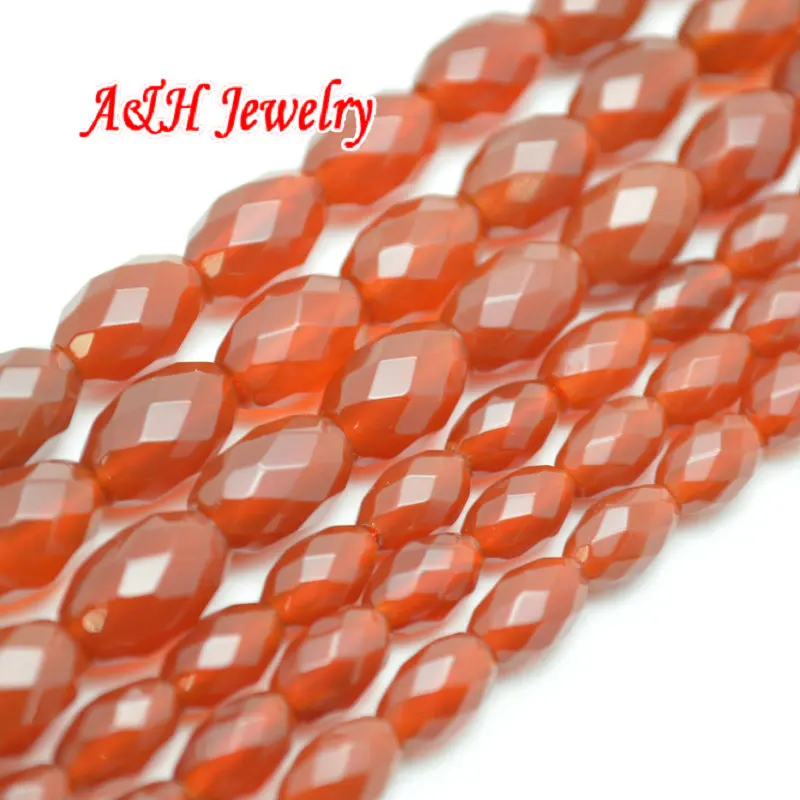 5pcs New Arrival Natural Red Stone Faceted Barrel Shape Beads 6x9mm / 8x12mm Fashion Jewelry Making Materials
5pcs New Arrival Natural Red Stone Faceted Barrel Shape Beads 6x9mm / 8x12mm Fashion Jewelry Making Materials