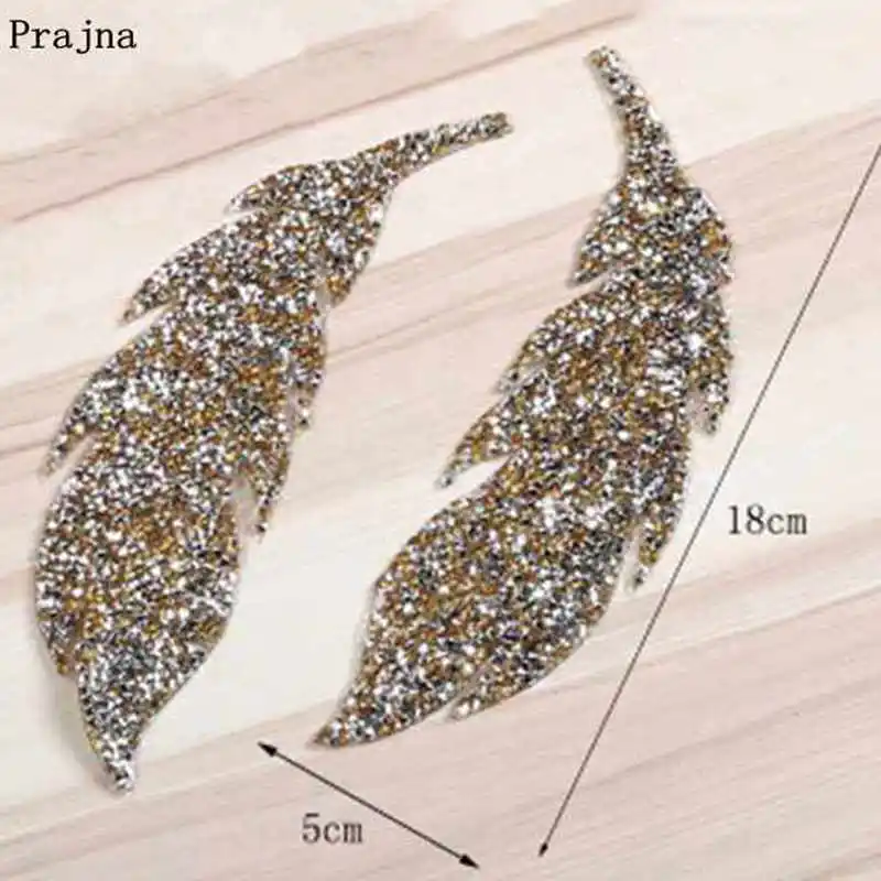 Prajna New 3 Colors Rhinestones Patches Leaf Shape Iron On Patches For Clothing Crystal Diamond Accessories For Dress Jean Decor
Prajna New 3 Colors Rhinestones Patches Leaf Shape Iron On Patches For Clothing Crystal Diamond Accessories For Dress Jean Decor