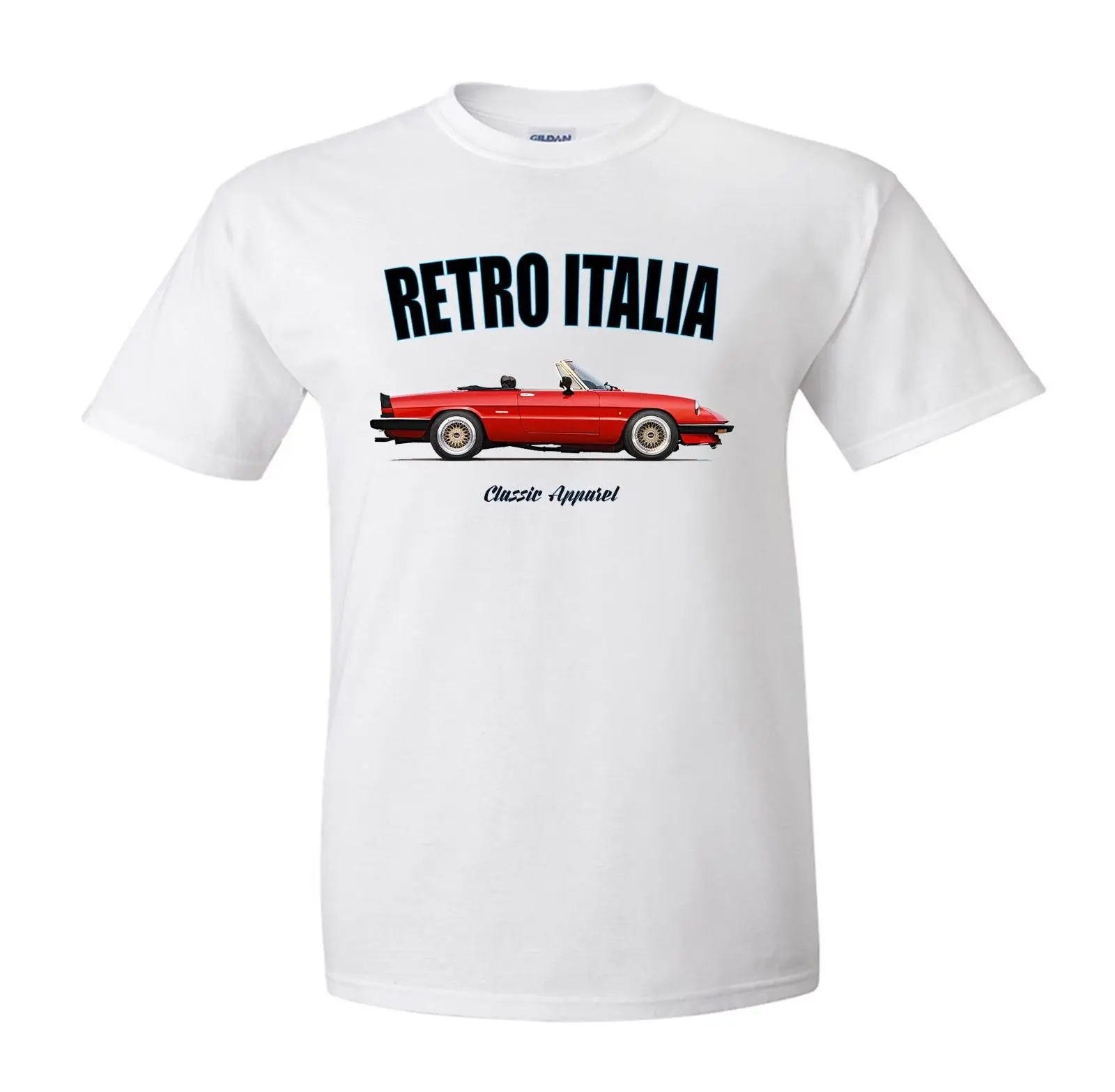 2019 New Print Men'S T-Shirt Italian Classic Car Fans Romeo Spider Kamm Tail T-Shirt. Retro Italia. Classic Car.Photo T Shirts
2019 New Print Men'S T-Shirt Italian Classic Car Fans Romeo Spider Kamm Tail T-Shirt. Retro Italia. Classic Car.Photo T Shirts
