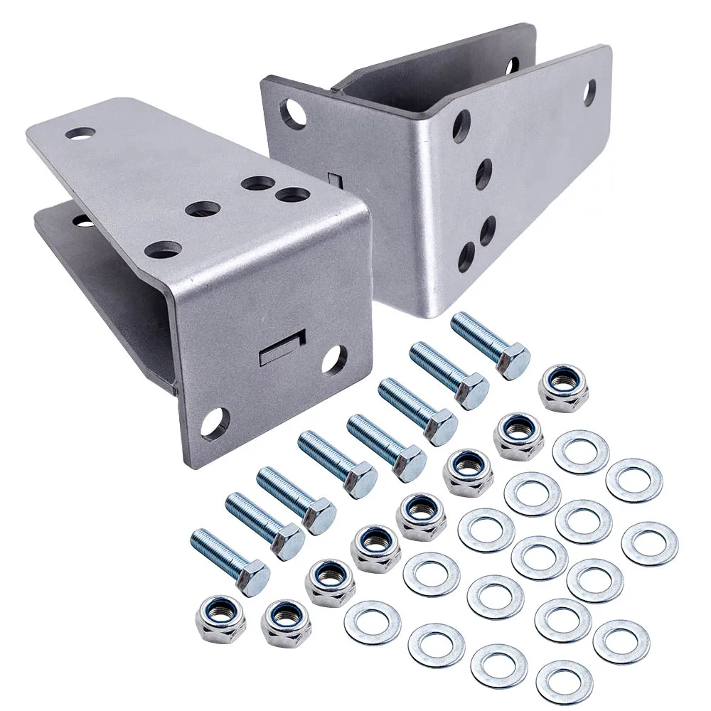 maxpeedingrods Front Axle Pivot Drop Bracket Kit for Ford F250 4WD 1980-1998 only 2-3" Lifts
maxpeedingrods Front Axle Pivot Drop Bracket Kit for Ford F250 4WD 1980-1998 only 2-3" Lifts