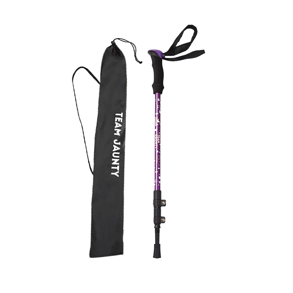 Alpenstock Adjustable Aluminum Alloy Walking Sticks Durable AntiShock Hike Trekking Cane Stick Crutch #2W | Спорт и развлечения