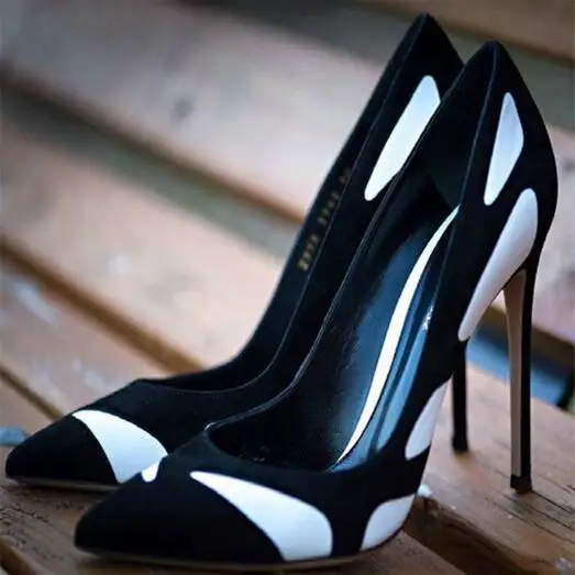 Big Sale Black White Pointed Toe Pumps Women Shoes Slip-on Stiletto High Heel Ladies Dress Shoes Plus Size Cut-out Women Shoes
Big Sale Black White Pointed Toe Pumps Women Shoes Slip-on Stiletto High Heel Ladies Dress Shoes Plus Size Cut-out Women Shoes