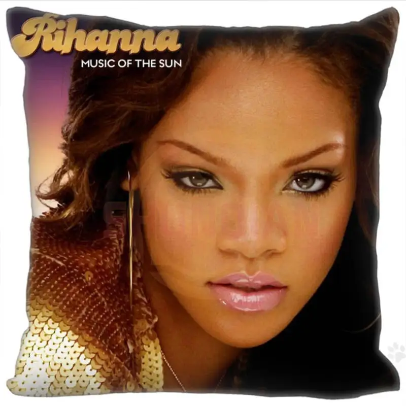 Hot Sale Rihanna Square Pillowcases zipper Fashion Custom Pillow Case 20x20cm 35x35cm 40x40cm MORE SIZE Drop Shipping
Hot Sale Rihanna Square Pillowcases zipper Fashion Custom Pillow Case 20x20cm 35x35cm 40x40cm MORE SIZE Drop Shipping