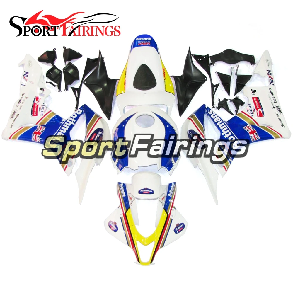 Motorbike White Yellow Blue Injection ABS Plastic Full Fairing Kit For Honda CBR600RR F5 2007 2008 07 - 08 Sportbike Cowling
Motorbike White Yellow Blue Injection ABS Plastic Full Fairing Kit For Honda CBR600RR F5 2007 2008 07 - 08 Sportbike Cowling