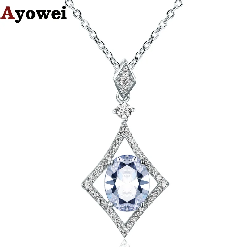 Real wedding jewelry 925 sterling silver whte zircon necklace pendant chain jewelry for women SP38A
Real wedding jewelry 925 sterling silver whte zircon necklace pendant chain jewelry for women SP38A