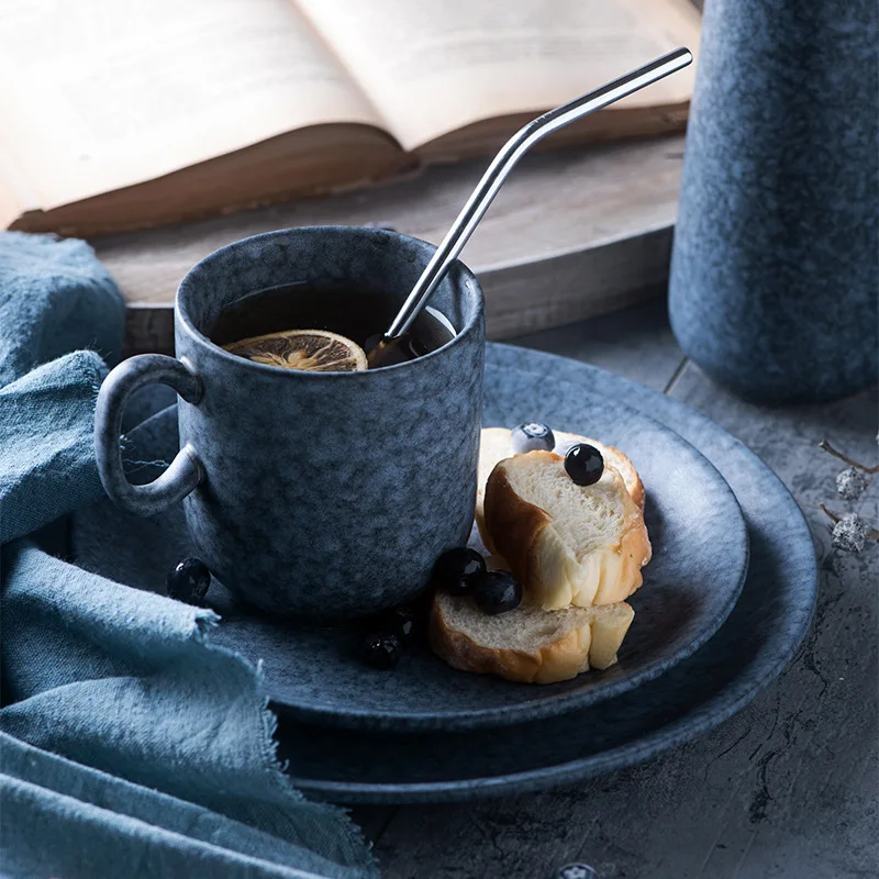 KINGLANG 1PCS Grey Ceramic Bowl Rice Plate Dish Cup Nordic Western Style Ceramic Tableware Set Marble Gray Porcelain Dishes
KINGLANG 1PCS Grey Ceramic Bowl Rice Plate Dish Cup Nordic Western Style Ceramic Tableware Set Marble Gray Porcelain Dishes