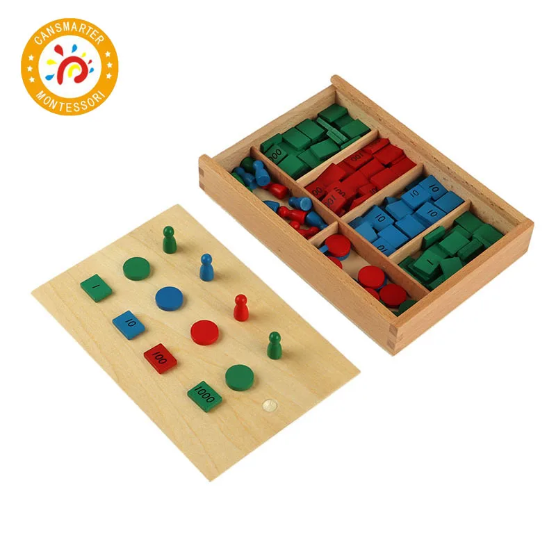 Montessori Educational Toys Kids High-Quality Wooden Chips Toy Numberblocks Stamp Game Preschool Training Colored Markers Toy
Montessori Educational Toys Kids High-Quality Wooden Chips Toy Numberblocks Stamp Game Preschool Training Colored Markers Toy