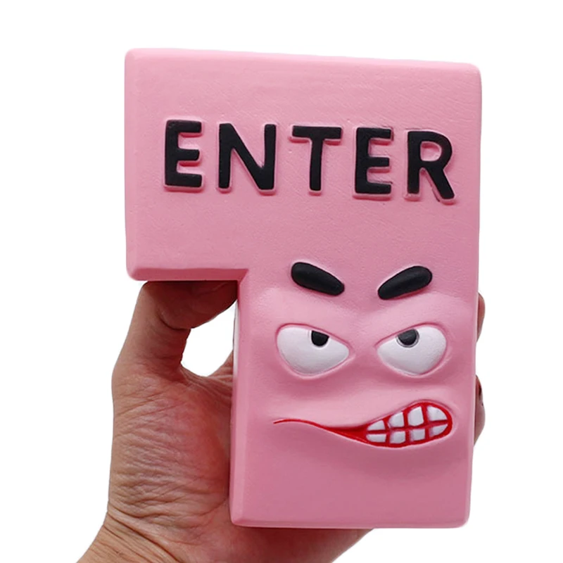 Jumbo Enter Keyboard Squishy Creative Funny Style Slow Rising Bread Cake Scented Soft Squeeze Toy Anti Stress Fun for Kid Gift
Jumbo Enter Keyboard Squishy Creative Funny Style Slow Rising Bread Cake Scented Soft Squeeze Toy Anti Stress Fun for Kid Gift