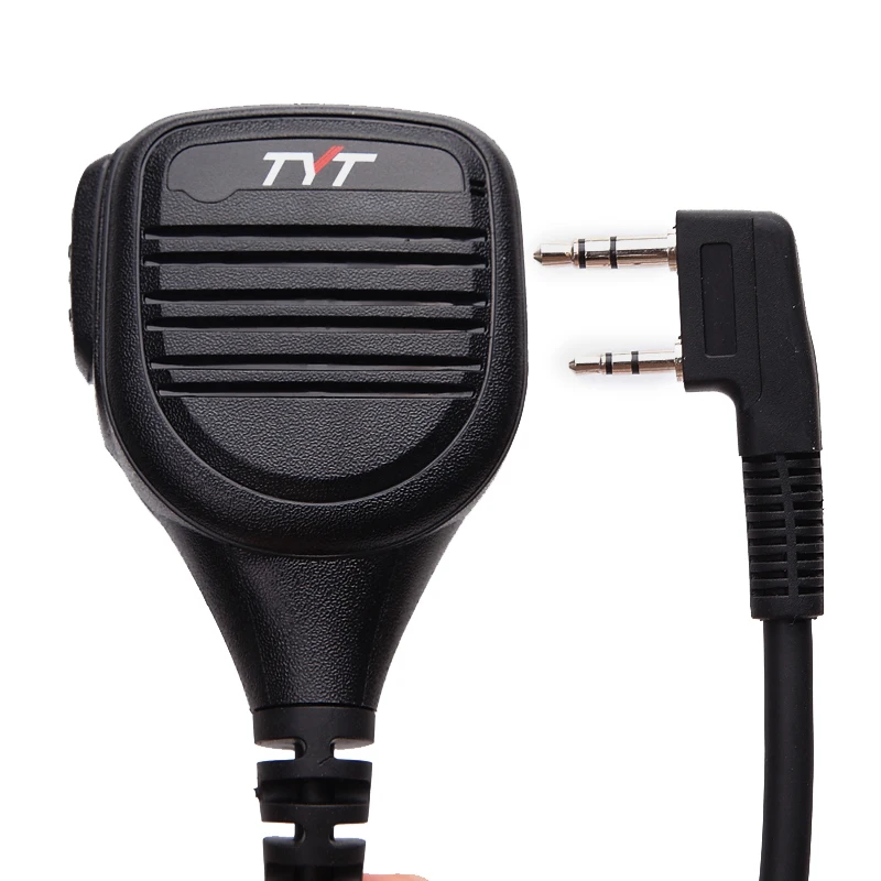 TYT IP54 MD 380 2 контактный PTT дистанционный водонепроницаемый плечевой динамик