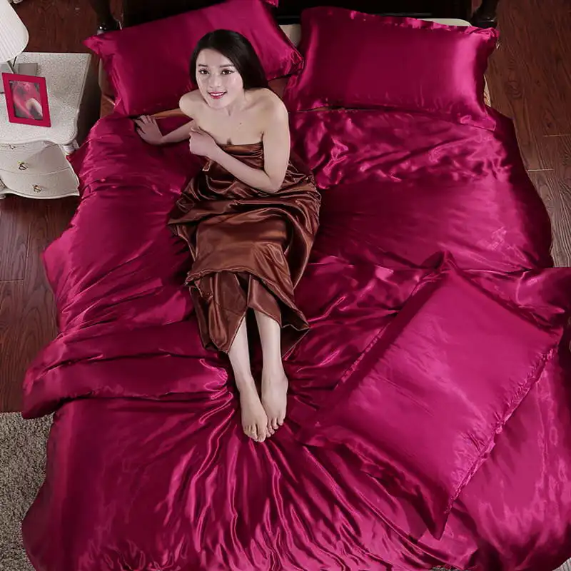 UNIKEA 2016 New Luxury Bedding Sets Wine Red and Brown Quilt Cover Bed Sheet Bedding Set Duvet Cover Sets Twin Queen King Size
UNIKEA 2016 New Luxury Bedding Sets Wine Red and Brown Quilt Cover Bed Sheet Bedding Set Duvet Cover Sets Twin Queen King Size