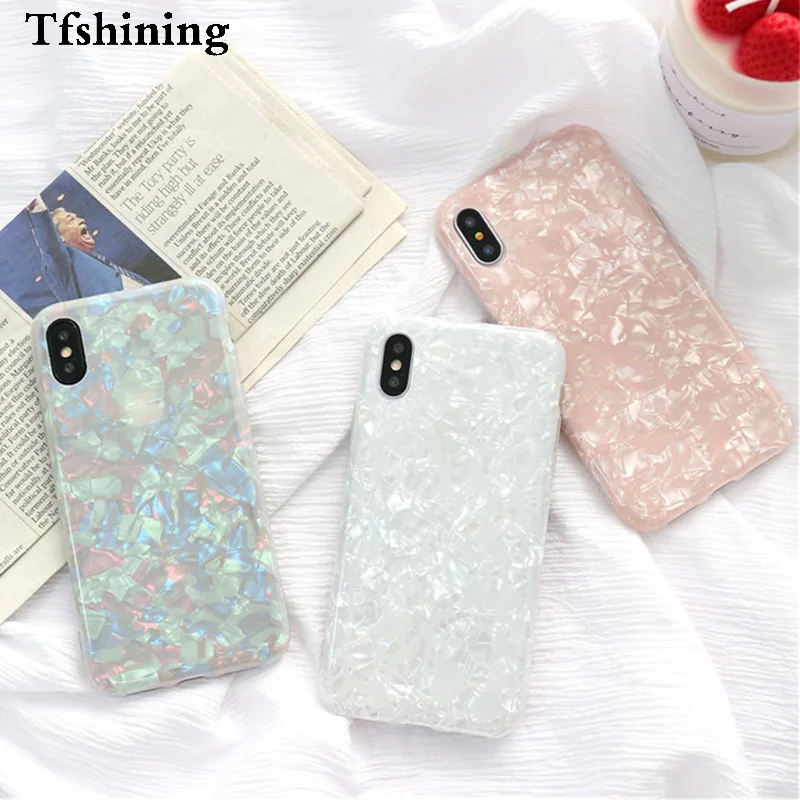 Tfshining Phone Case For iPhone 11 Pro Max SE 2020 X XR XS Max 6s 7 8 Plus Lovely Glitter Conch Shell Soft IMD Phone Case Cover
Tfshining Phone Case For iPhone 11 Pro Max SE 2020 X XR XS Max 6s 7 8 Plus Lovely Glitter Conch Shell Soft IMD Phone Case Cover