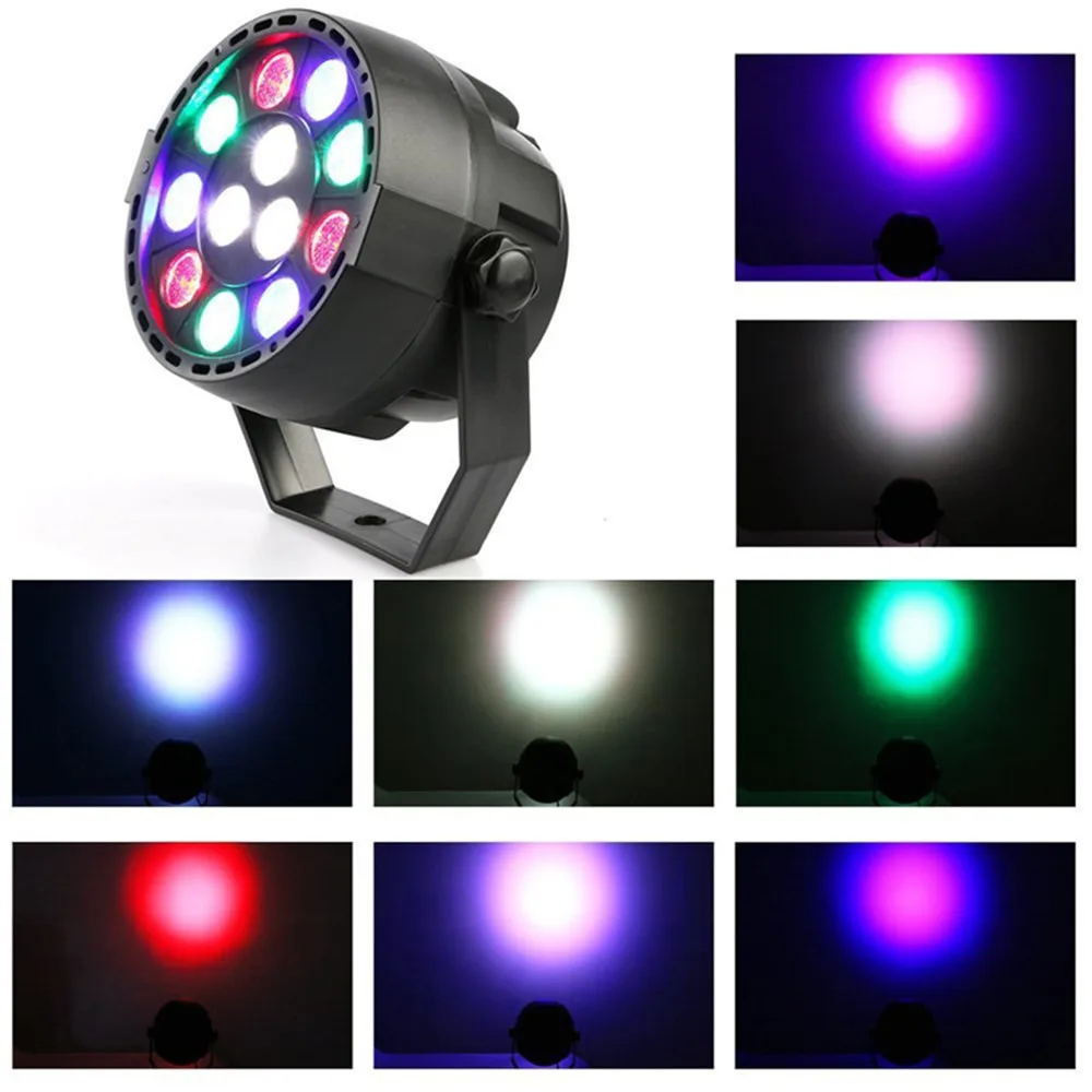 12W RGBW LED Par stage Lighting 8CH DMX-512 12 LED Stage Light for Laser Projector Party Club Wedding KTV AC85-265V EU
12W RGBW LED Par stage Lighting 8CH DMX-512 12 LED Stage Light for Laser Projector Party Club Wedding KTV AC85-265V EU