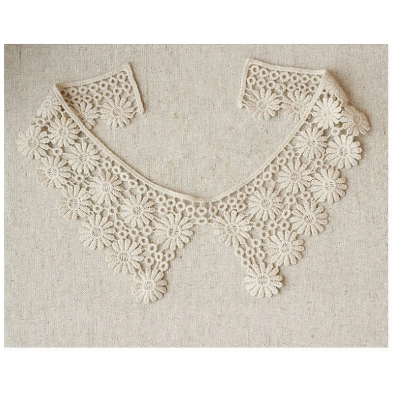 1 Pair Fashion Lace Neckline Collar , Water Soluble Craft Sewing Neckline Collar Applique Trims Patch Scrapbooking
1 Pair Fashion Lace Neckline Collar , Water Soluble Craft Sewing Neckline Collar Applique Trims Patch Scrapbooking