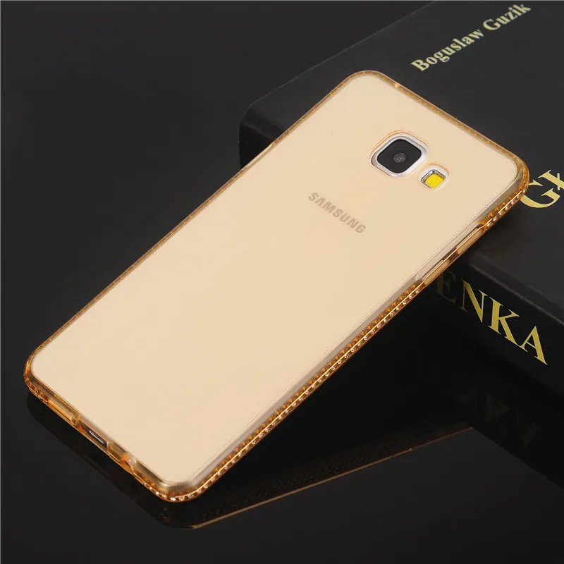 Чехлы для телефонов Samsung Galaxy A3 A5 A7 2016 J5 J7 Grand Prime S4 S5 S6 S7 Edge чехол со стразами мягкая