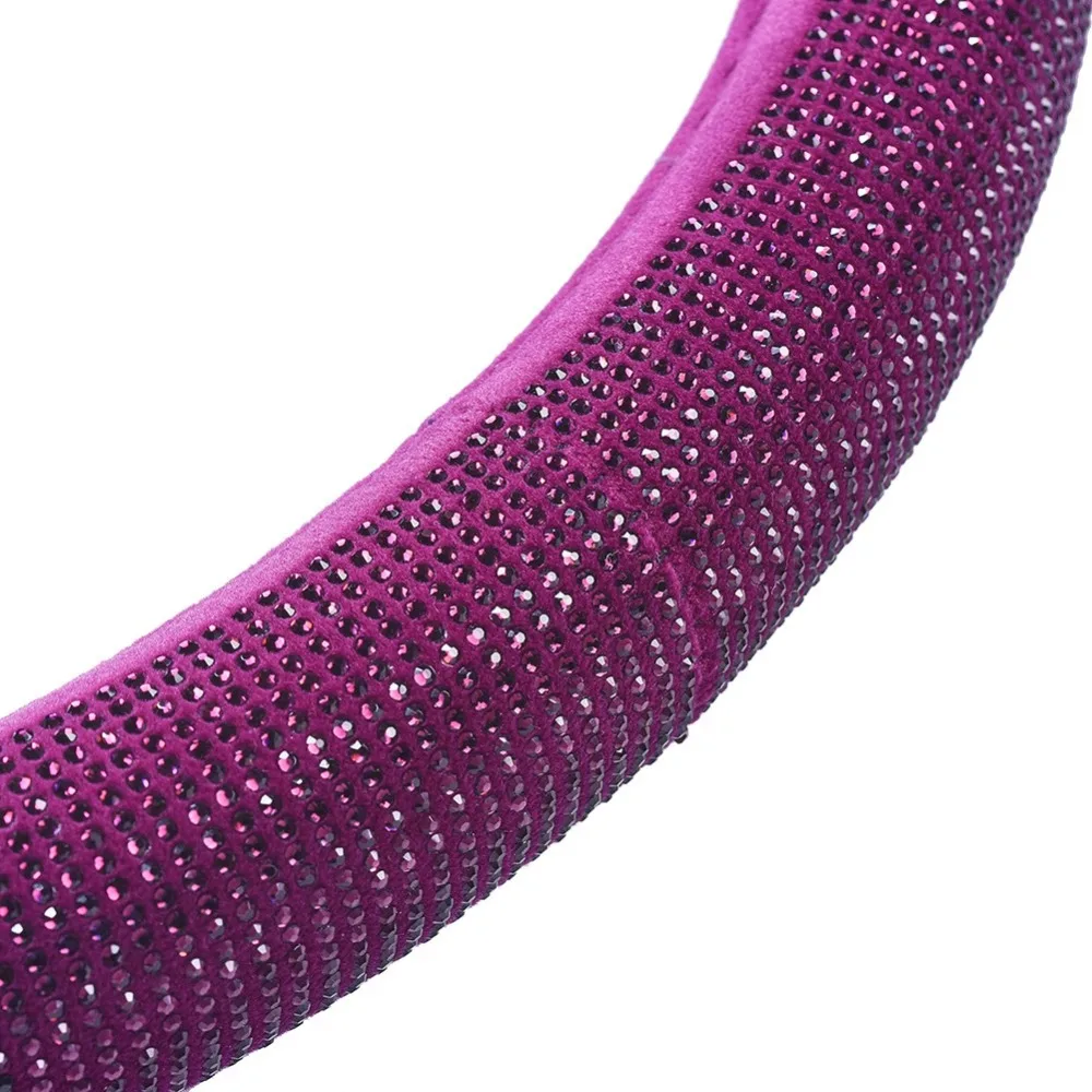 Car Shiny Diamonds Steering Wheel Cover ,Car Truck Steering Wheel Soft Skid-proof Cover,Universal Car Wheel Protector
Car Shiny Diamonds Steering Wheel Cover ,Car Truck Steering Wheel Soft Skid-proof Cover,Universal Car Wheel Protector