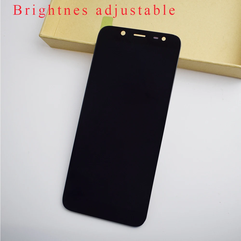 Черный для samsung Galaxy J6 J600 2018 J600F J600F/DS J600G/DS Полный ЖК дисплей панель + сенсорный экран