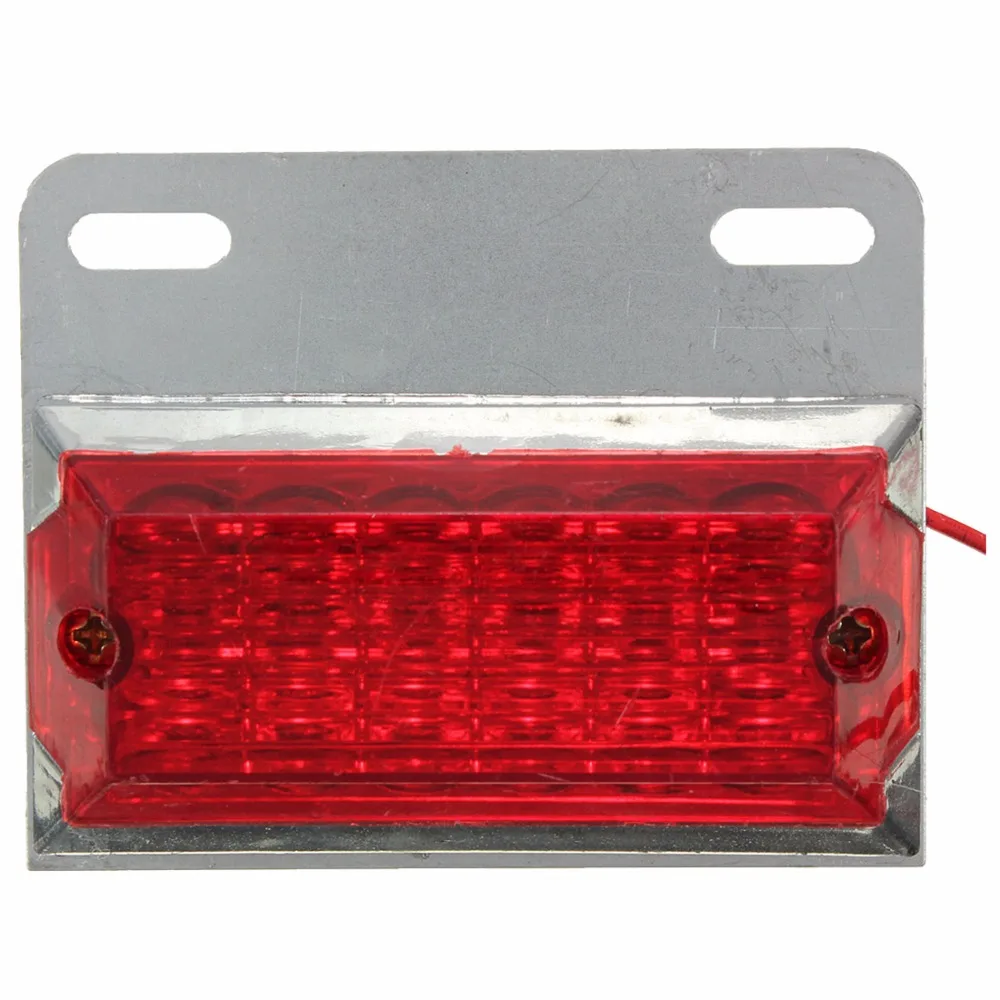 2Pcs 12LED Iron Clearance Lamp Side Marker Lights for 12V 24V Truck Trailer Lorry Caravan
2Pcs 12LED Iron Clearance Lamp Side Marker Lights for 12V 24V Truck Trailer Lorry Caravan