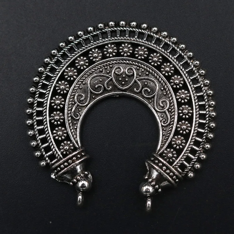 WKOUD 4pcs Silver Color Retro Metal Half Ring alloy Connectors Earrings Necklace DIY Handmade Jewelry Charm makings A1736
WKOUD 4pcs Silver Color Retro Metal Half Ring alloy Connectors Earrings Necklace DIY Handmade Jewelry Charm makings A1736