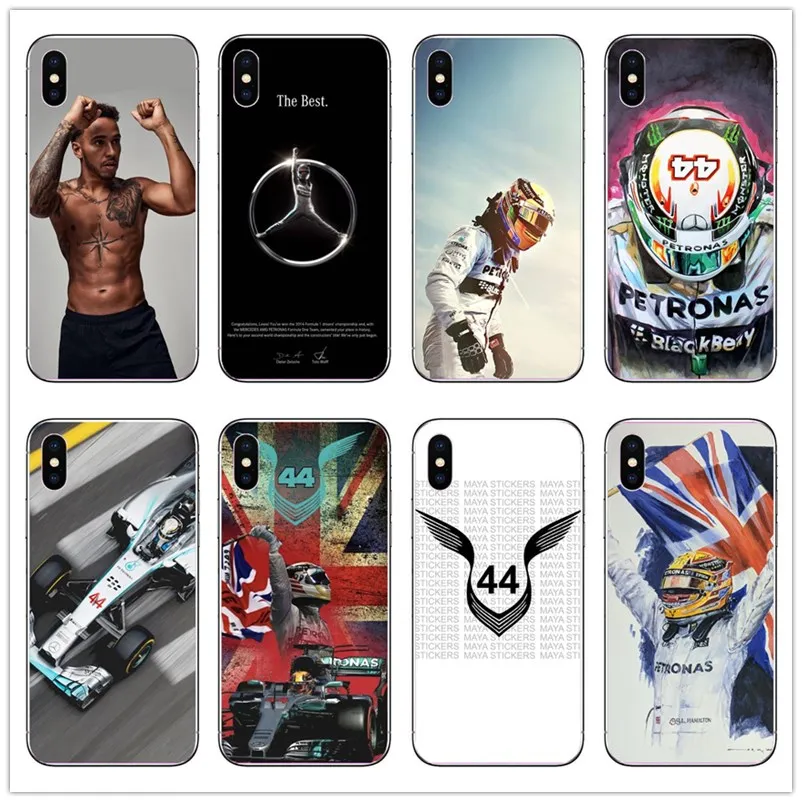 Горячий чехол для iPhone11Pro Max XS XR MAX 6S 7 8 Plus 6Plus 7plus 8plus Fundas Coque Lewis Hamilton F1 Racing car Star