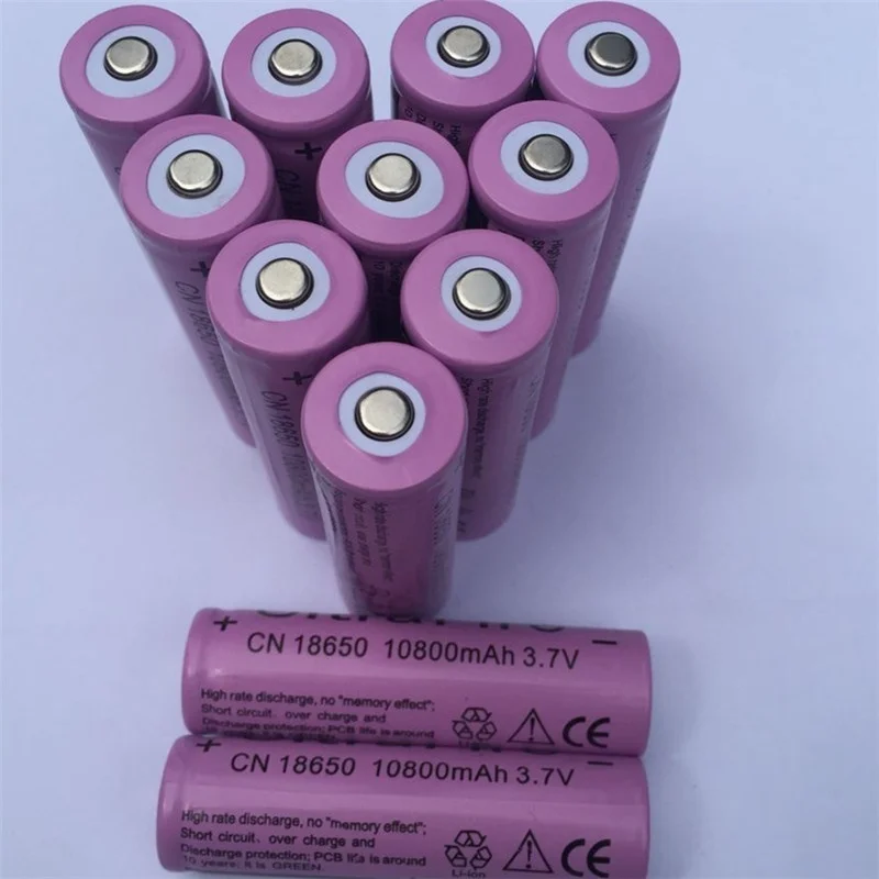 2019 NEW batteries !!! 3.7V 18650 battery 10800mAh Li-ion Rechargeable Battery for Flashlight 18650 GTL EvreFire
2019 NEW batteries !!! 3.7V 18650 battery 10800mAh Li-ion Rechargeable Battery for Flashlight 18650 GTL EvreFire