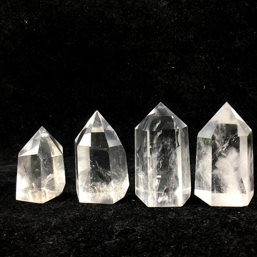 Natural clear gem obelisk crystal wand point healing provide energy Home & Wedding & office decor
Natural clear gem obelisk crystal wand point healing provide energy Home & Wedding & office decor