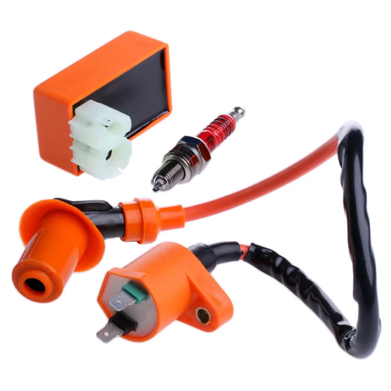 2017 1Set New Racing Performance CDI+ Ignition Coil + Spark Plug Fit Gy6 150cc 125cc 50cc
2017 1Set New Racing Performance CDI+ Ignition Coil + Spark Plug Fit Gy6 150cc 125cc 50cc