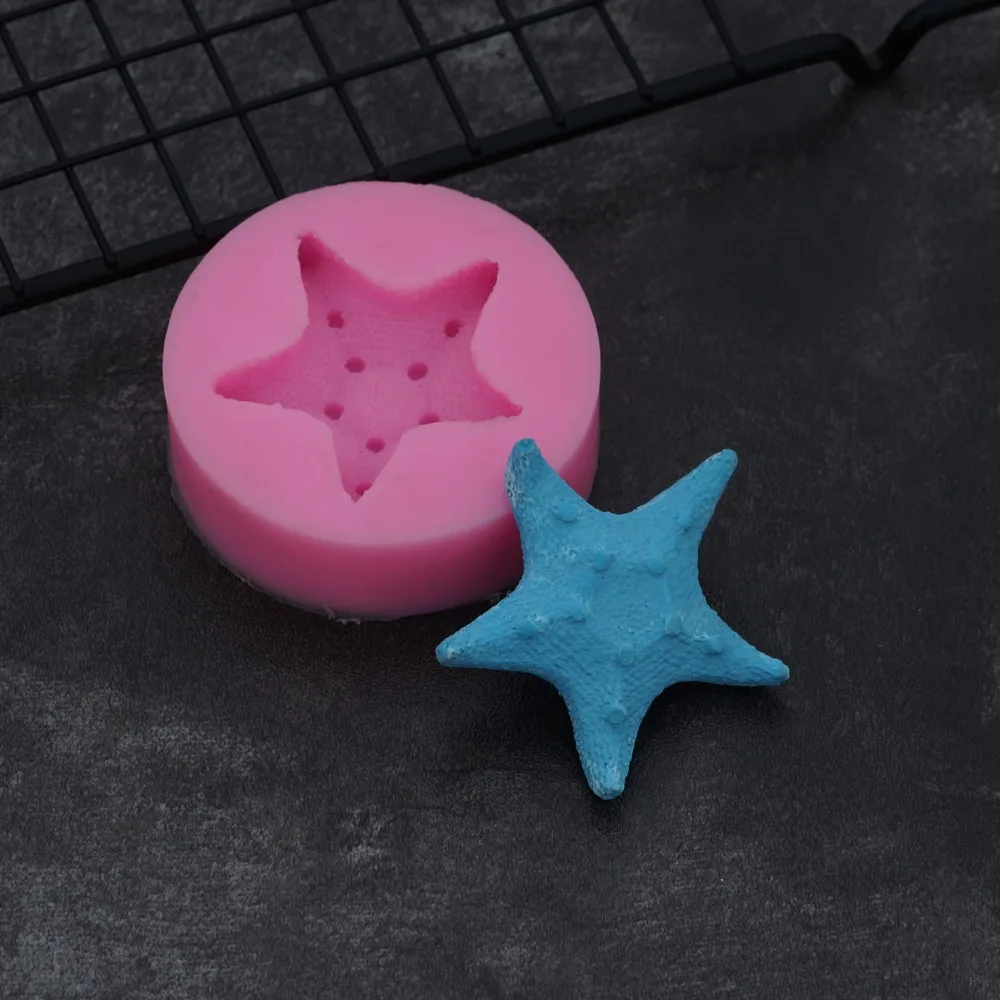 Sea Starfish Silicone Mold Sugarcraft Fondant Cake Decorating Tools Gumpaste Chocolate Candy Molds
Sea Starfish Silicone Mold Sugarcraft Fondant Cake Decorating Tools Gumpaste Chocolate Candy Molds