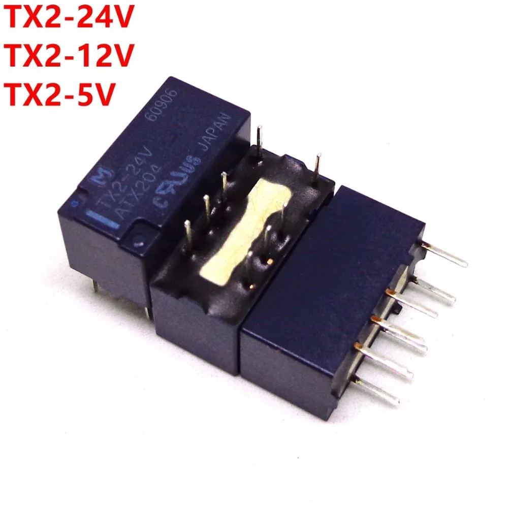 10PCS RELAY TX2-5VDC TX2-12VDC TX2-24VDC TX2 5V 12V 24V Brand new and original relay
10PCS RELAY TX2-5VDC TX2-12VDC TX2-24VDC TX2 5V 12V 24V Brand new and original relay