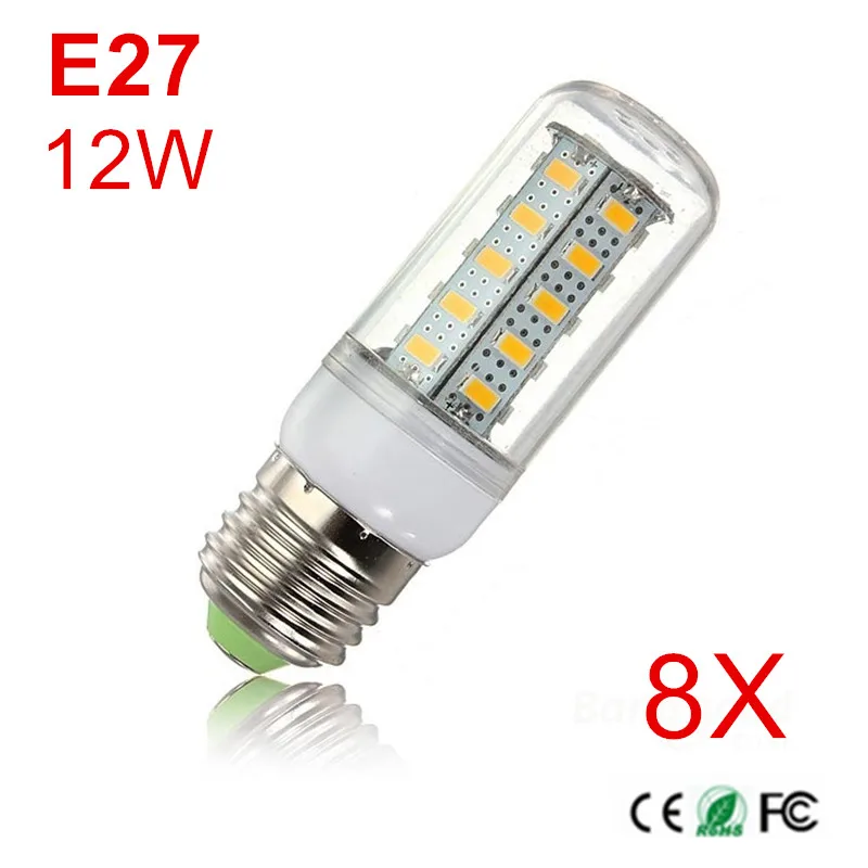 Spuer Power E27 Base 12W LED Corn Bulb Lamp with cover 36 SMD 5730 Warm White/Cold White AC220V/230V/240V LED Candel light 8PCS
Spuer Power E27 Base 12W LED Corn Bulb Lamp with cover 36 SMD 5730 Warm White/Cold White AC220V/230V/240V LED Candel light 8PCS