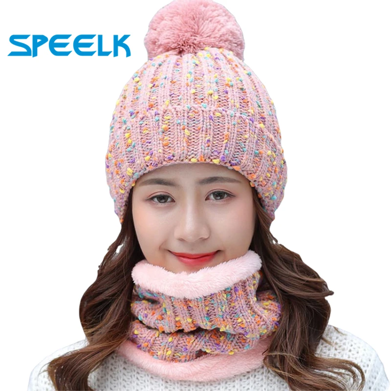Autumn Winter knitted Beanies Hat Women Velvet Thick Warm Wool Skullies Cap Bib Female Bonnet Beanie Caps Windproof Riding Sets
Autumn Winter knitted Beanies Hat Women Velvet Thick Warm Wool Skullies Cap Bib Female Bonnet Beanie Caps Windproof Riding Sets