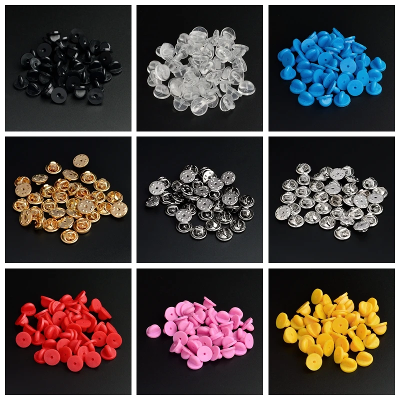 30pcs/set 9 color Metal Rubber Pin back Tray Base Back Brooch Badges Accessories Claspa for DIY Jewelry Making
30pcs/set 9 color Metal Rubber Pin back Tray Base Back Brooch Badges Accessories Claspa for DIY Jewelry Making