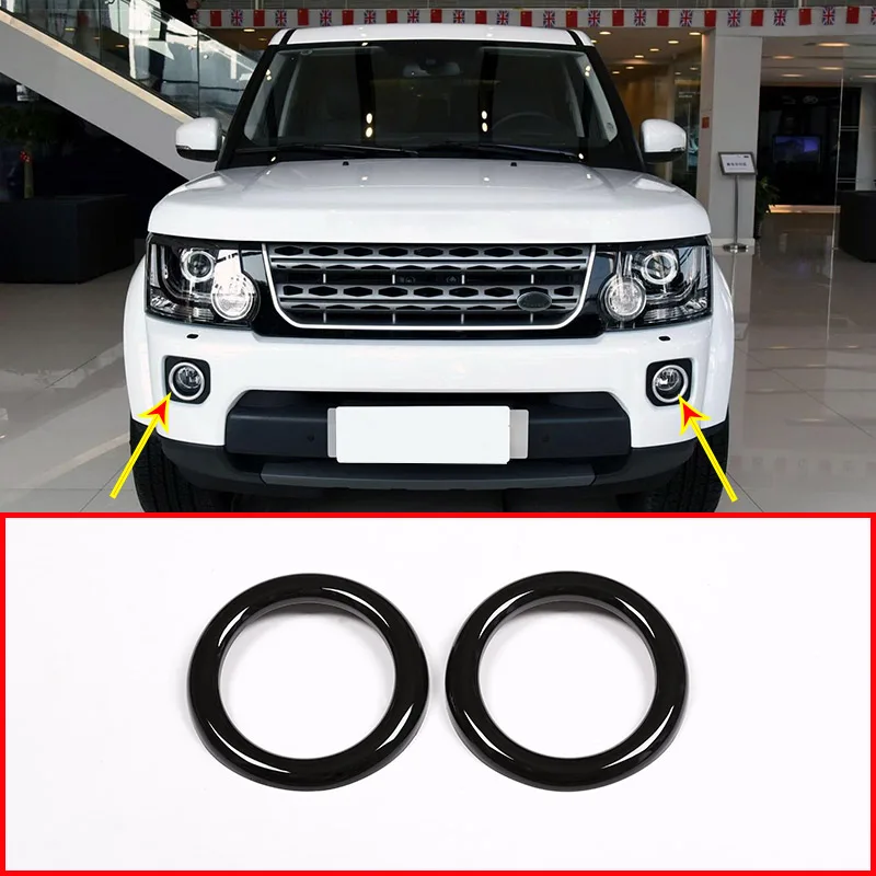 2pcs Black ABS Chrome Car Front Fog Lamp Decoration Ring Trim For Land Rover Discovery 4 2014-2016 LR4
2pcs Black ABS Chrome Car Front Fog Lamp Decoration Ring Trim For Land Rover Discovery 4 2014-2016 LR4