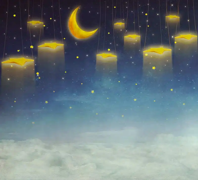Cartoon Golden Moon Newborn Photography 5x7ft Digital Vinyl Backdrops for Photo Studio Kids Birthday Photo Background fotografia
Cartoon Golden Moon Newborn Photography 5x7ft Digital Vinyl Backdrops for Photo Studio Kids Birthday Photo Background fotografia