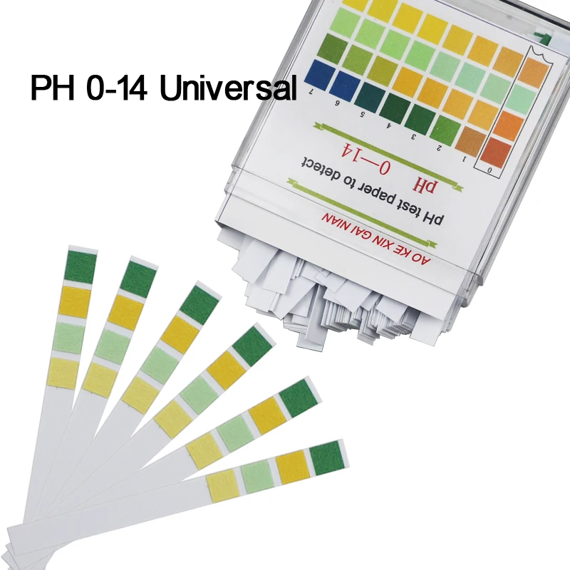 100PCS PH 0-14 Medical Litmus Test Paper Body PH Test Strips Alkaline Acid Water Saliva Urine Universal Special Indicator Paper
100PCS PH 0-14 Medical Litmus Test Paper Body PH Test Strips Alkaline Acid Water Saliva Urine Universal Special Indicator Paper