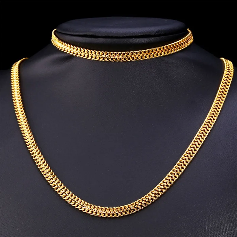 Kpop Mesh Chain Set Men Jewelry Bracelets Trendy Gift Necklaces Gold Color Wholesale For Chain Men's Jewelry Set NH212
Kpop Mesh Chain Set Men Jewelry Bracelets Trendy Gift Necklaces Gold Color Wholesale For Chain Men's Jewelry Set NH212
