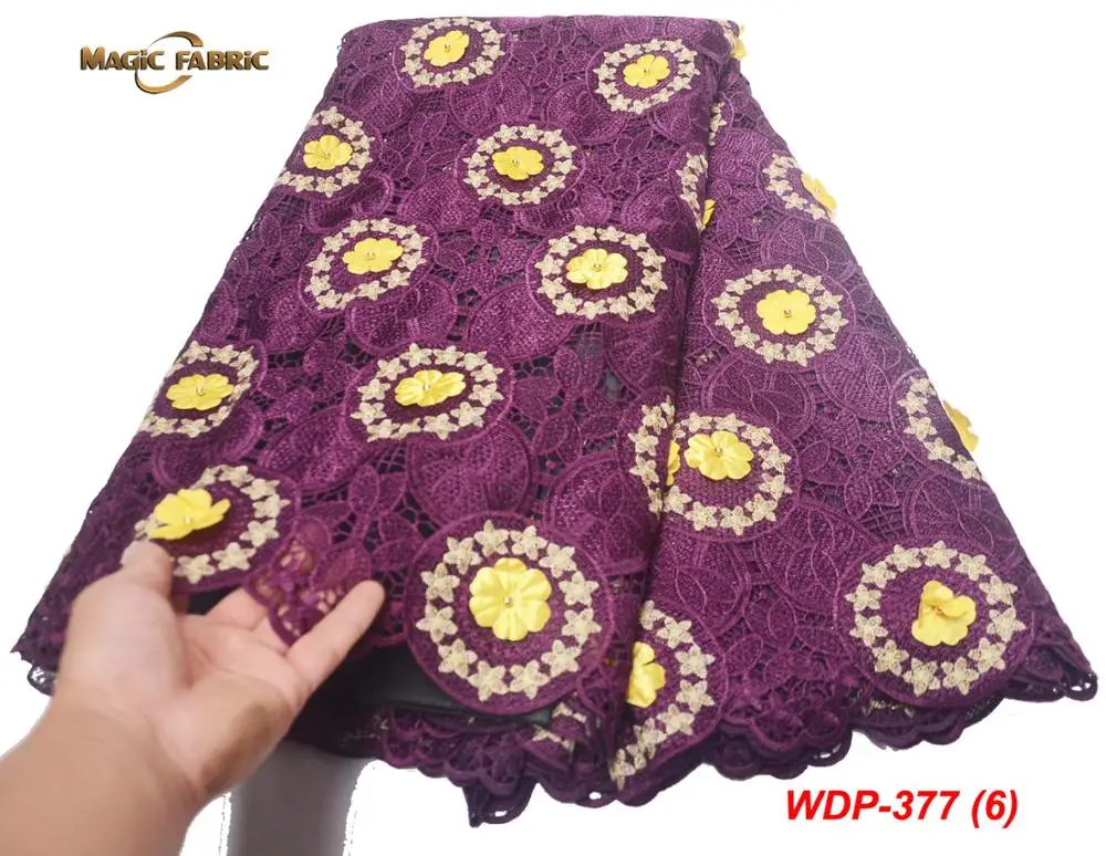2019 latest african guipure lace purple water soluble chemical lace fabric,high quality african cord lace WDP-377
2019 latest african guipure lace purple water soluble chemical lace fabric,high quality african cord lace WDP-377