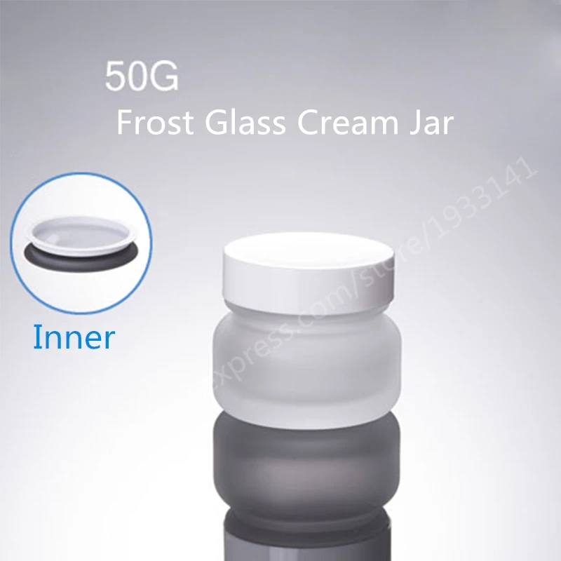 10pcs 50G Frost Glass Cream Jar with Plastic White Cap, 50ML Glass Packing Jars, Empty Cream Jar, Cosmetic Glass Jars
10pcs 50G Frost Glass Cream Jar with Plastic White Cap, 50ML Glass Packing Jars, Empty Cream Jar, Cosmetic Glass Jars