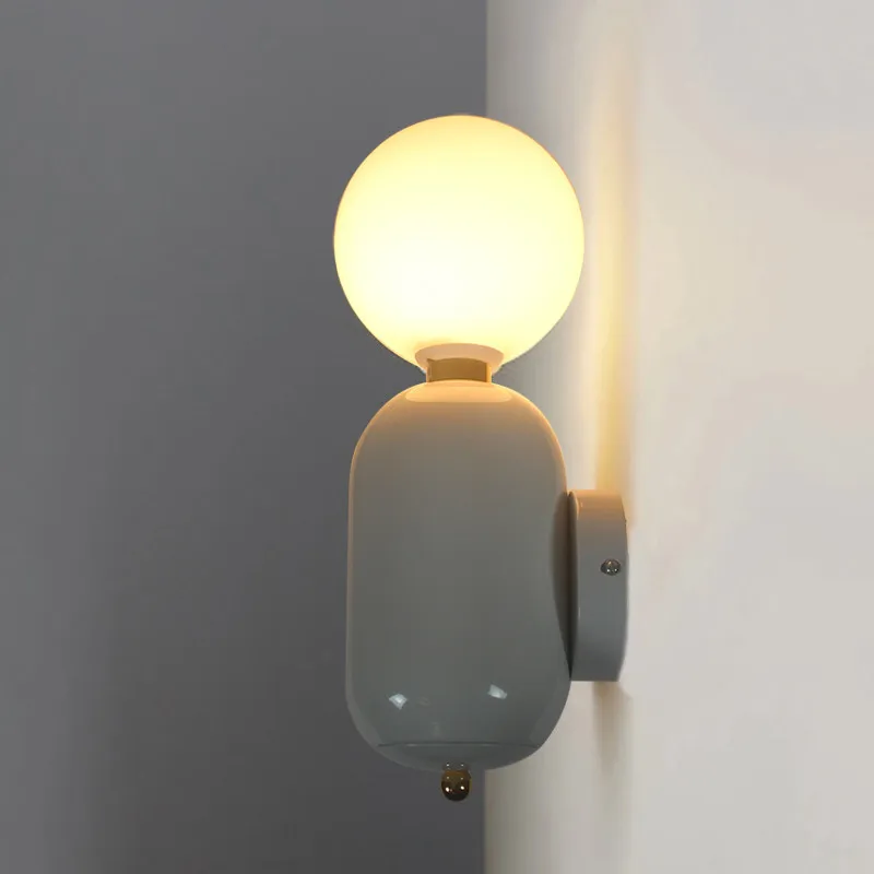 Nordic Designer Wall Lamps Model Room Living Room Bedside Wall Scoces Creative Individual Art Lamps