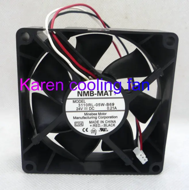 New Originl NMB 8025 24V 0.21A 3110RL-05W-B69 3110RL-05W-B69 3wire cooling fan 3110RL-05W-B59
New Originl NMB 8025 24V 0.21A 3110RL-05W-B69 3110RL-05W-B69 3wire cooling fan 3110RL-05W-B59