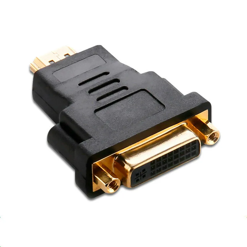 DVI на HDMI конвертер 24 + 5 мужчина к типа Мама для HDTV ЖК дисплея компьютера компьютер