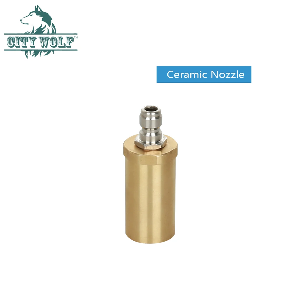 city wolf high pressire washer 3600psi total brass rotary nozzle ceramic core nozzle car washer with G1/4 quick connect
city wolf high pressire washer 3600psi total brass rotary nozzle ceramic core nozzle car washer with G1/4 quick connect