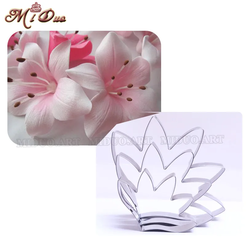 3Pcs Fondant Cake Decoration Azalea Flower Petal Cutter Gum Paste Flower Stainless Steel Cutter
3Pcs Fondant Cake Decoration Azalea Flower Petal Cutter Gum Paste Flower Stainless Steel Cutter