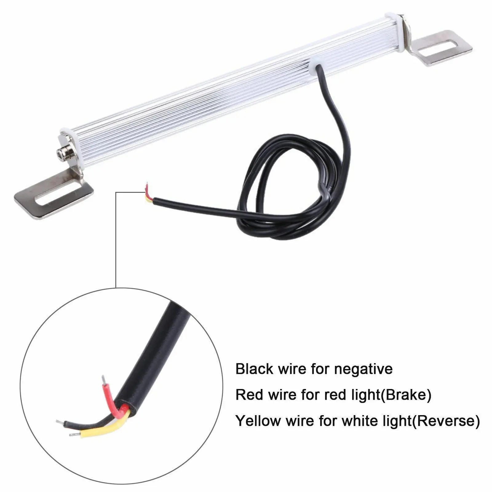 Universal 12V 30 LED Car Truck License Plate Backup Reverse Light Number Plate Lamp White Car Styling white and red
Universal 12V 30 LED Car Truck License Plate Backup Reverse Light Number Plate Lamp White Car Styling white and red